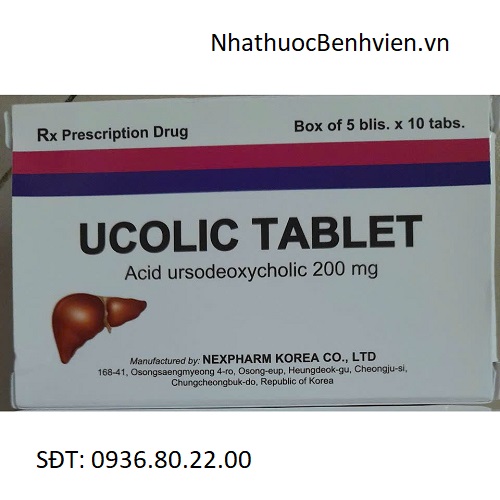 Thuốc Ucolic Tablet 200mg