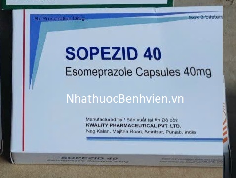 Thuốc Sopezid 40mg