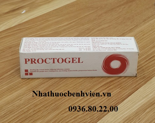 Proctogel - Gel Điều trị đau Hậu môn