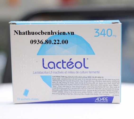 Thuốc Lacteol 340mg