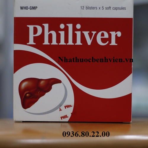 Thuốc Philiver - Điều trị Gan
