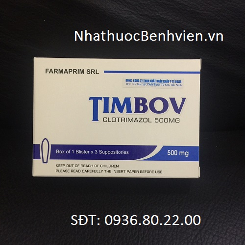 Thuốc Timbov - Viên đặt âm đạo