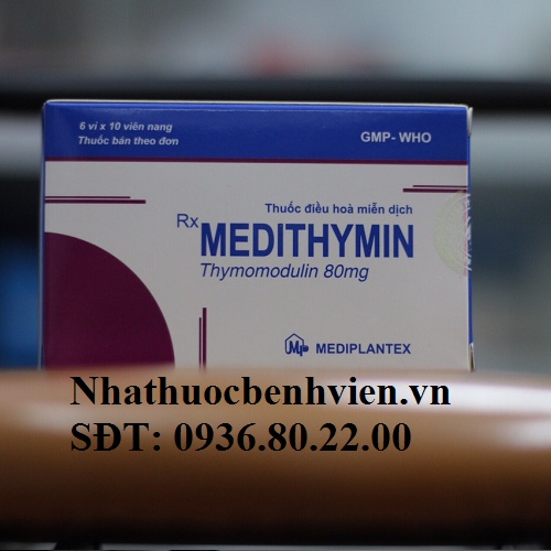 MEDITHYMIN 80mg - Điều hòa miễn dịch