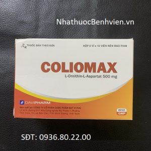 Thuốc Coliomax 500mg