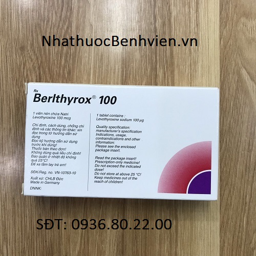 Thuốc Berlthyrox 100