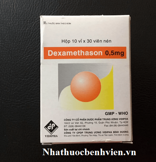 Thuốc Dexamethason 0,5mg (Vidipha)