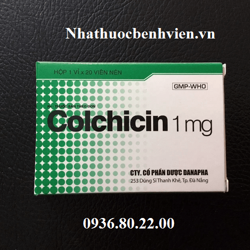 Thuốc COLCHICIN 1mg
