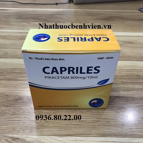 Thuốc CAPRILES 800mg/10ml