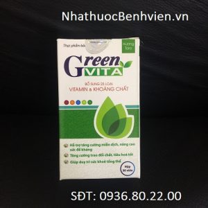 Thực phẩm bảo vệ sức khỏe Green Vita