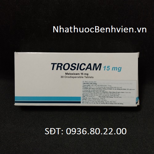 Thuốc Trosicam 15mg