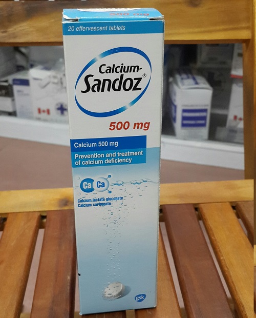 Thuốc Calcium Sandoz 500mg