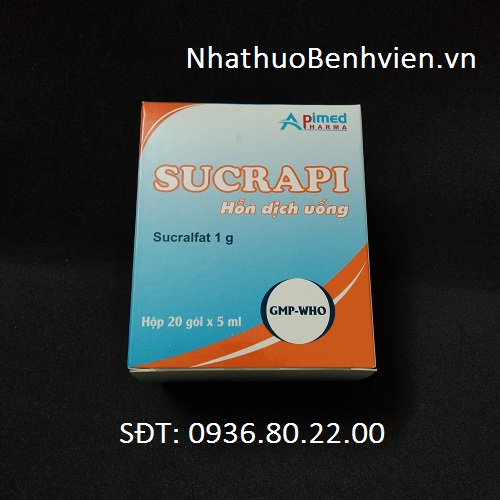Thuốc Sucrapi - Hỗn dịch Uống