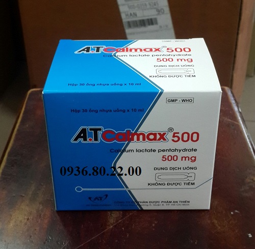 Dung dịch uống A.T Calmax 500