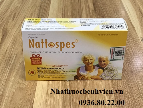 Nattospes Capsule Phòng ngừa tai biến