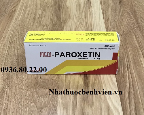 Medi - Paroxetin 20mg