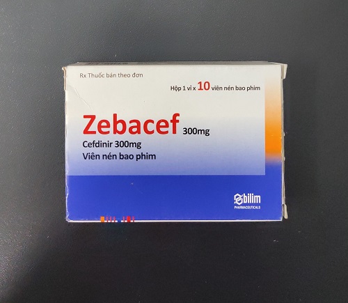 Thuốc Zebacef 300mg