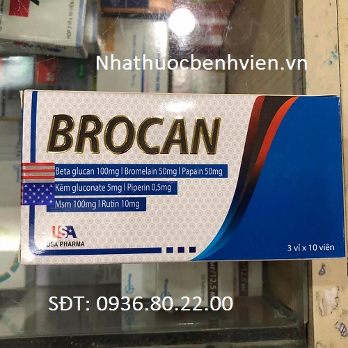 Thực phẩm bảo vệ sức khỏe Brocan USA Pharma
