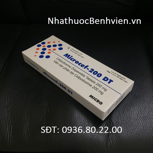 Thuốc Microcef-200 DT