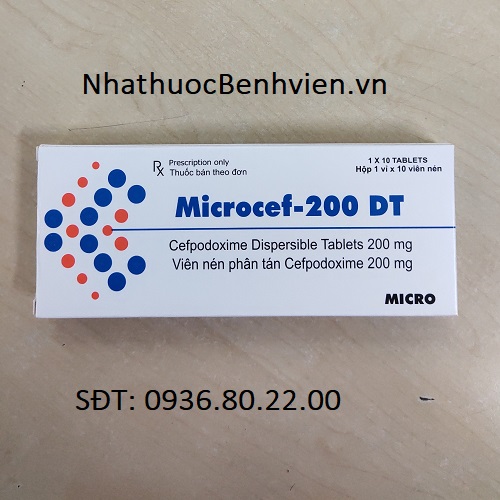 Thuốc Microcef-200 DT