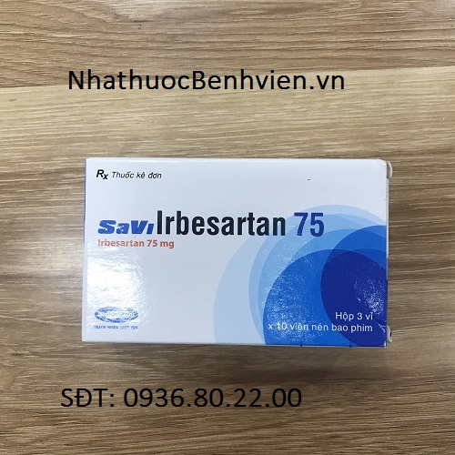 Thuốc SaVi Irbesartan 75mg