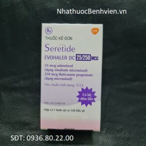 Thuốc Seretide Evohaler DC 25/250mcg