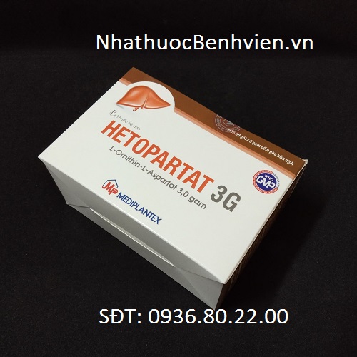 Thuốc Hetopartat 3g