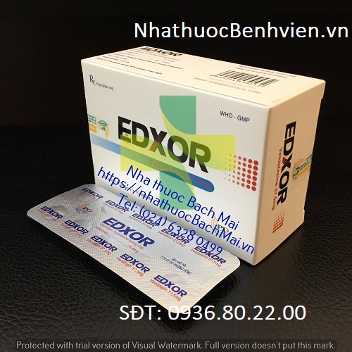 Thuốc Edxor 37.5mg