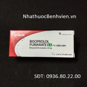 Actavis Bisoprolol Fumarate 2.5mg