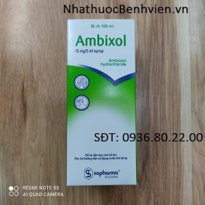 Thuốc Ambixol 15mg/5ml