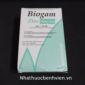 Biogam Zinc 10mg/2ml