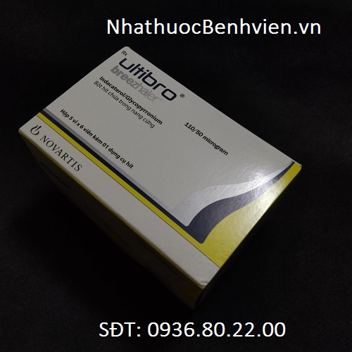 Thuốc Ultibro Breezhaler 110/50 Microcgram