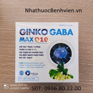 Thực phẩm bảo vệ sức khỏe Ginko Gaba Max Q10