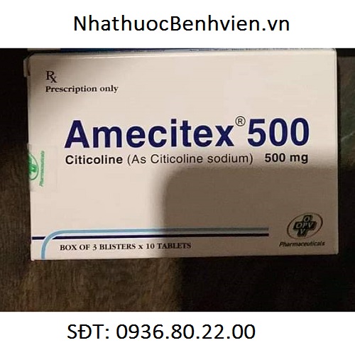 Thuốc Amecitex 500 MG