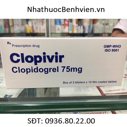 Thuốc Clopivir 75mg