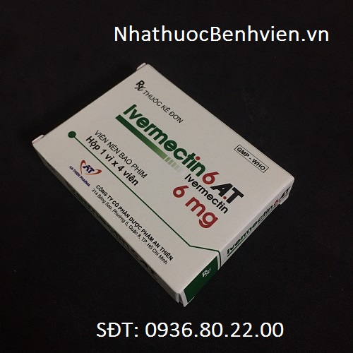 Thuốc Ivermectin 6 A.T 6mg
