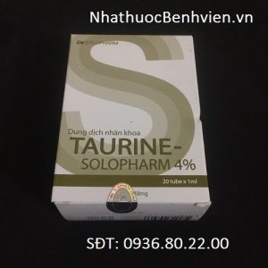 Dung dịch nhãn khoa Taurine-Solopharm 4%