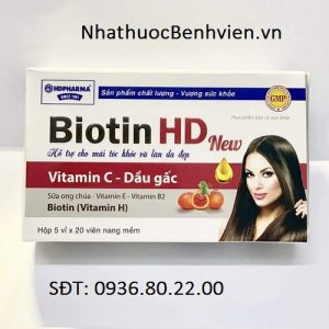 Thực phẩm bảo vệ sức khỏe Biotin HD New