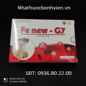 Thực phẩm bảo vệ sức khỏe Fe New-G7