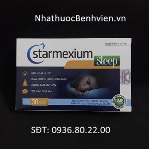 Thực phẩm bảo vệ sức khỏe Starmexium Sleep