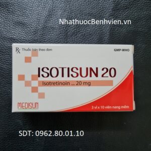 Thuốc Isotisun 20MG