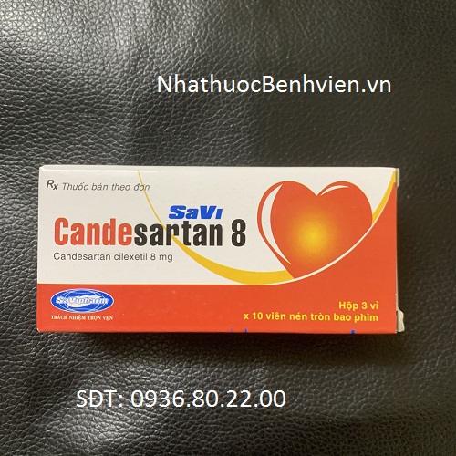Thuốc SaVi Candesartan 8 MG