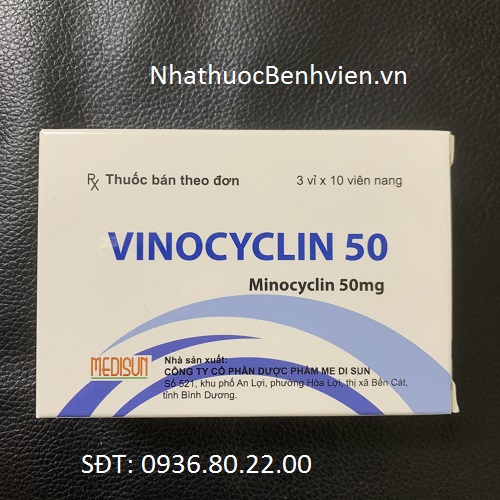 Thuốc Vinocyclin 50 MG