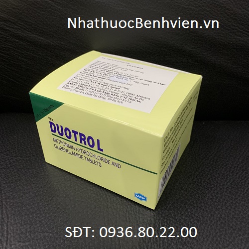 Thuốc Duotrol 500mg/5mg