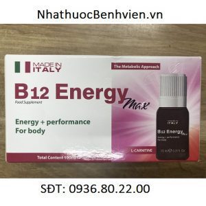 Thực phẩm bảo vệ sức khỏe B12 Energy Max