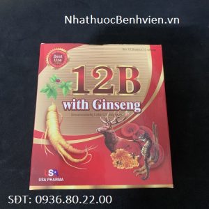 Thực phẩm bảo vệ sức khỏe 12B With Ginseng