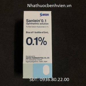 Dung dịch nhỏ mắt Sanlein 0.1