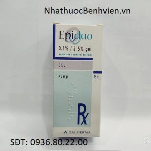 Thuốc Epiduo 0.1%/2.5% Gel