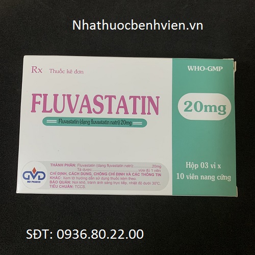 Thuốc Fluvastatin 20mg MD