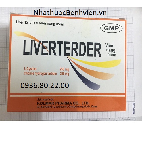 Thuốc Liverterder soft cap