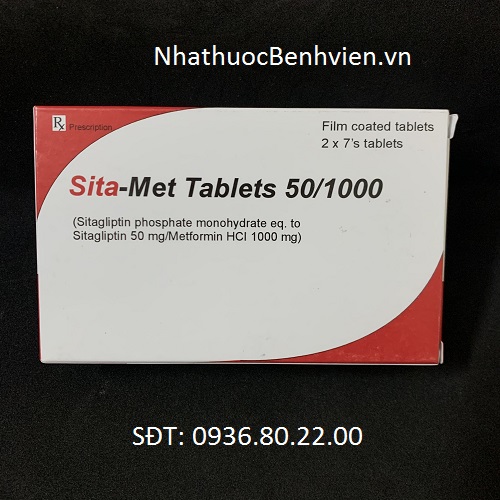 Thuốc Sita-Met Tablets 50/1000
